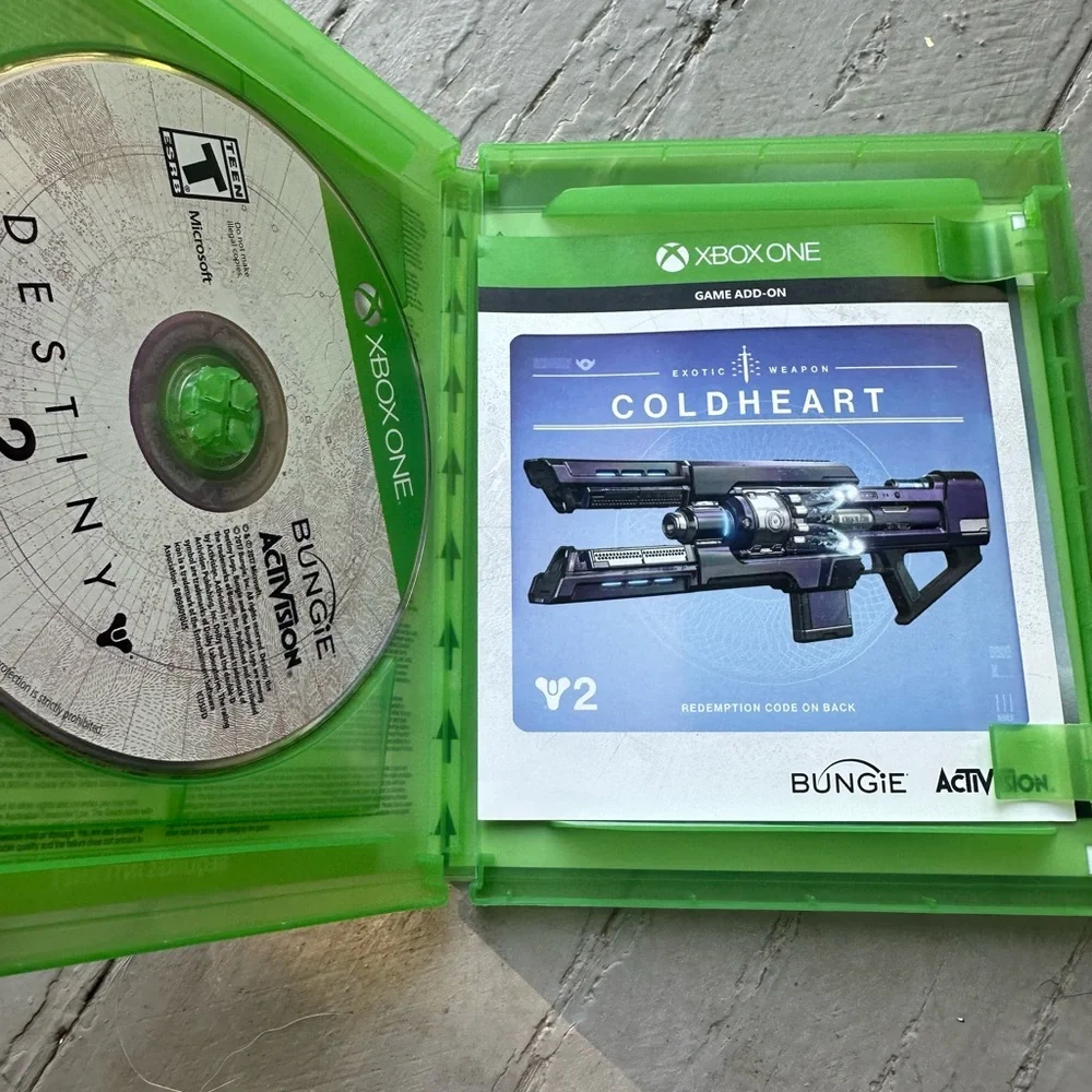 Microsoft Xbox One Video Game Collection - Green Cases